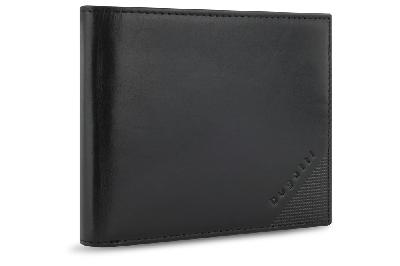 Портмоне BUGATTI Nobile, воловья кожаполиэстер, 12х2х9,5 см