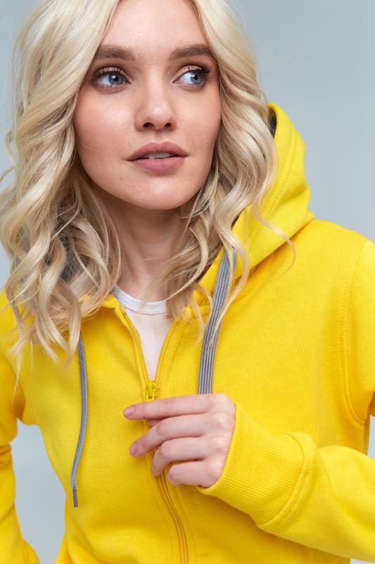 Толстовка женская STAN с капюшоном на молнии футер с начёсом 280