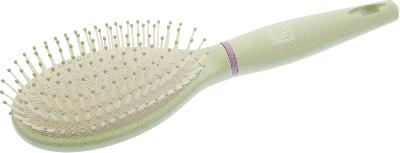 Щетка Dewal Beauty серия "Мятное мороженое " массажная, на подушке, с нейлоновым штифтом овальная