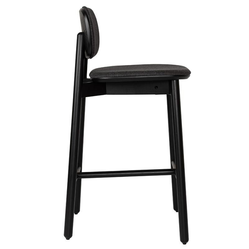 Стул барный с обивкой saga, рогожка