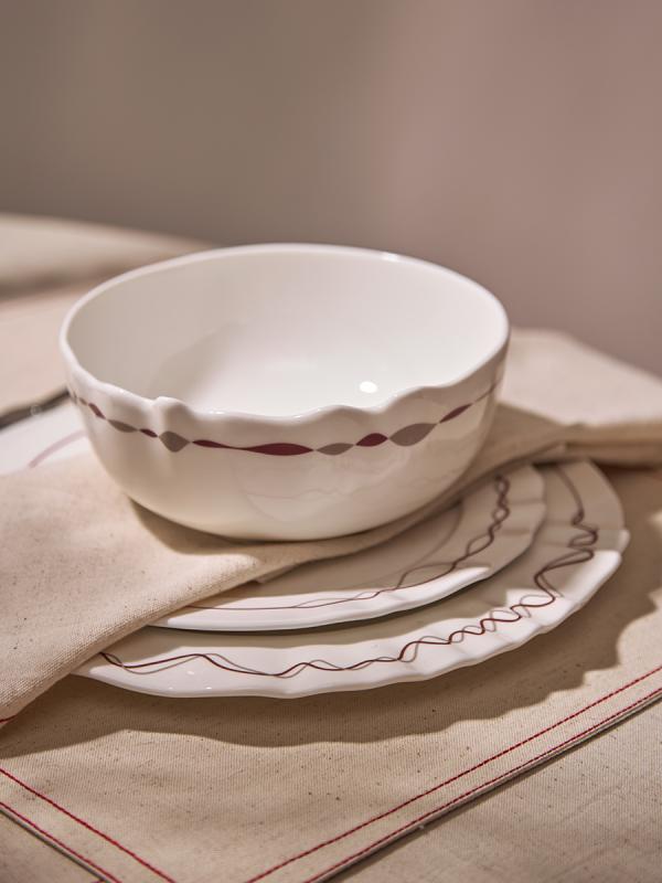 Набор из двух тарелок из коллекции canto, D27 см