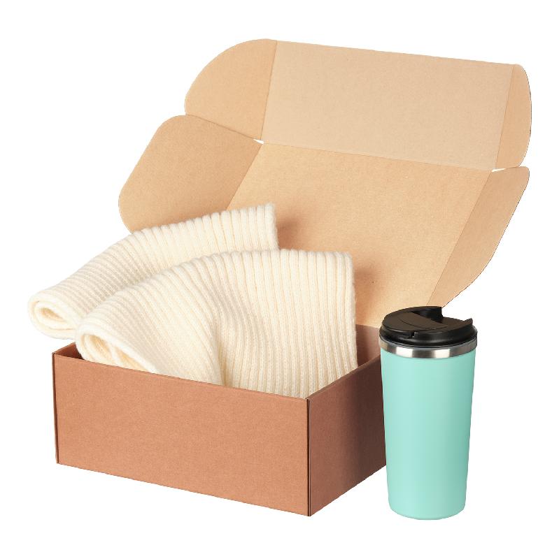 Подарочный набор Forges,  (шарф, термокружка)