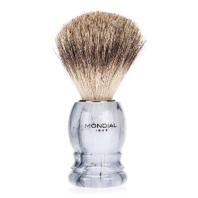 Помазок для бритья Mondial, пластик, ворс барсука