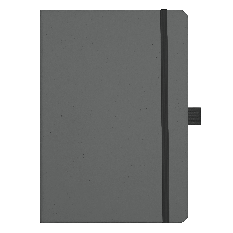 Блокнот Forest  Alfa Polo Recycled Paper А5, недатированный, в твердой обложке,  с резинкой и петлей для ручки