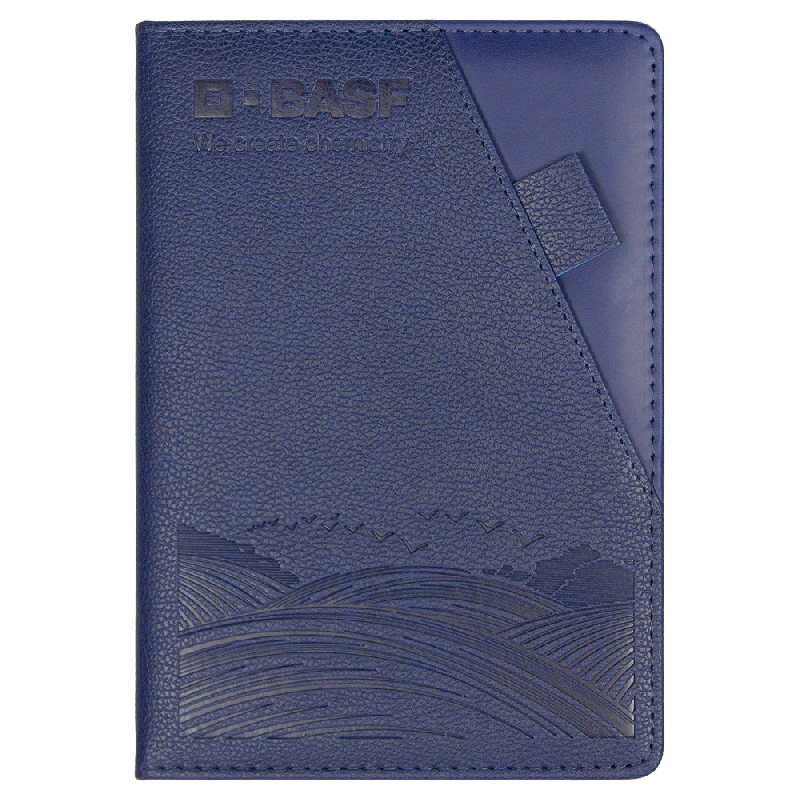 Ежедневник Smart Calabria Lafite Print Sample BASF A5, недатированный, в твердой обложке с поролоном