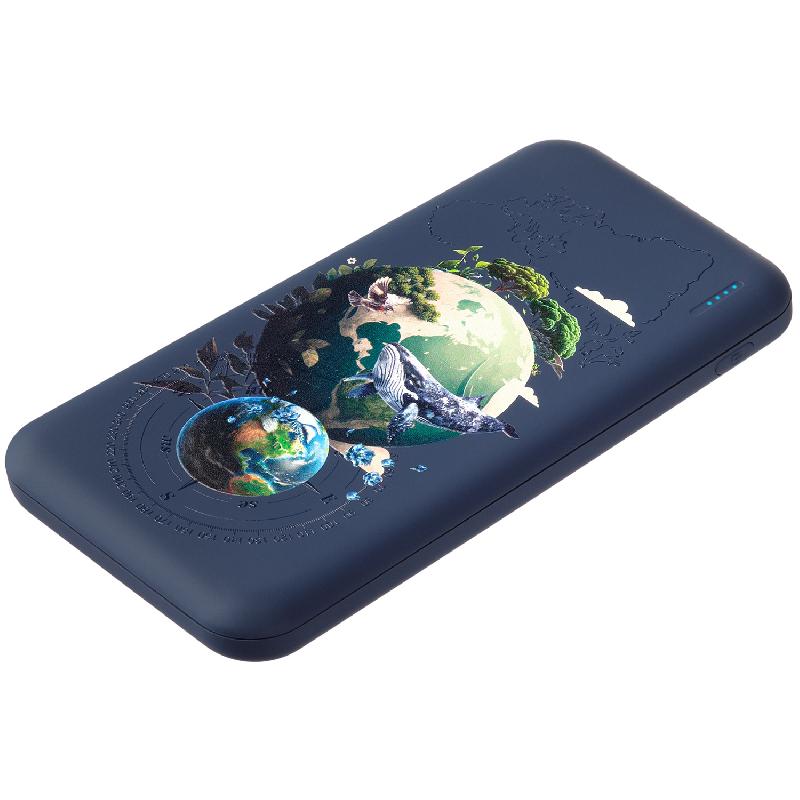 Внешний аккумулятор с подсветкой Luce 10000 mAh