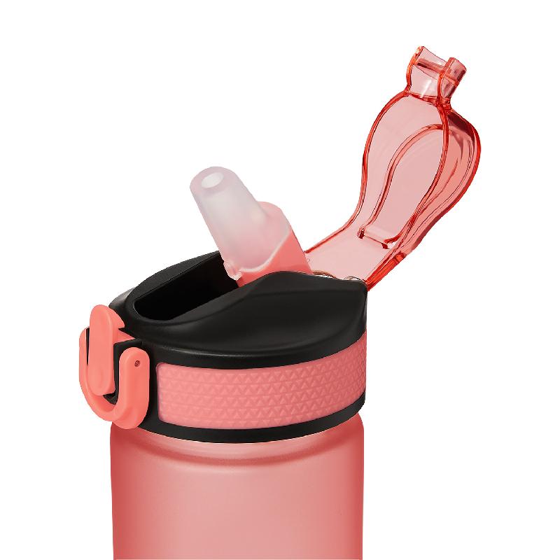 Бутылка для воды Флип мини, коралловая