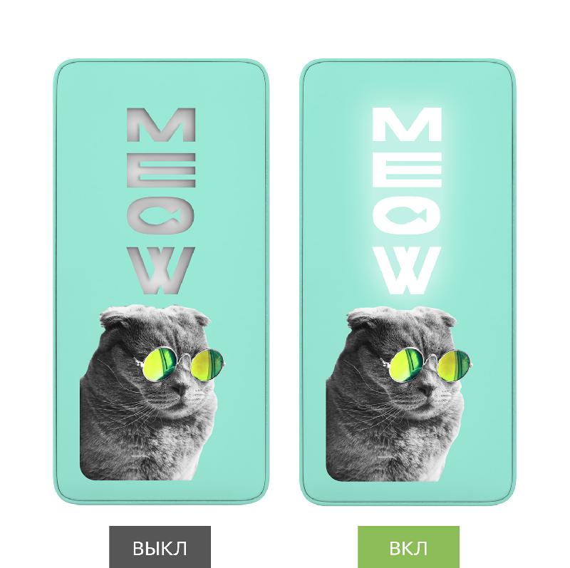 Внешний аккумулятор с подсветкой Ancor PD Plus 10000 mAh