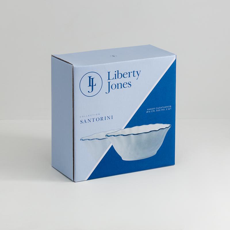 Набор салатников santorini, D16 см, 500 мл, 2 шт.