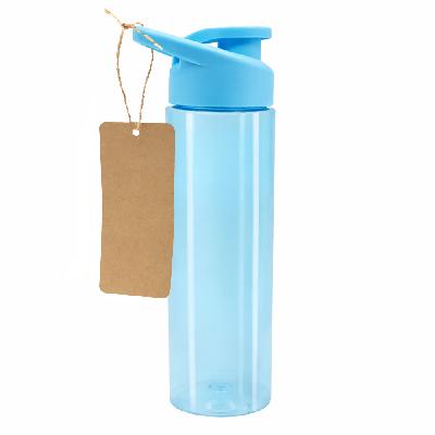 Пластиковая бутылка Ronny To Go с биркой, голубая