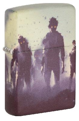 Зажигалка ZIPPO Zombie Design с покрытием 540 Matte, латунь, овая, 38x13x57 мм
