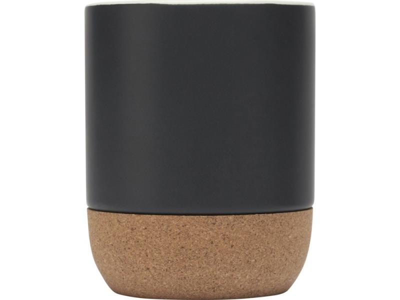 Керамическая кружка Billie с пробковым дном, матовая