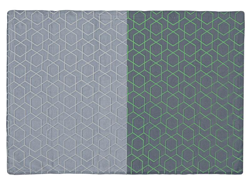 Светящийся в темноте плед Lattice