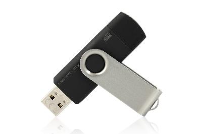 Флеш накопитель USB 2.0 Twister Smart 8GB, пластик Софт Тачметалл