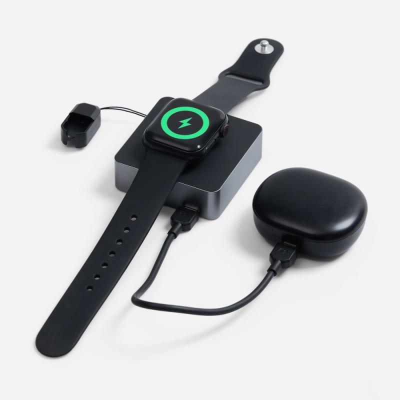 Внешний аккумулятор с беспроводной зарядкой Aura Power 5000 мАч