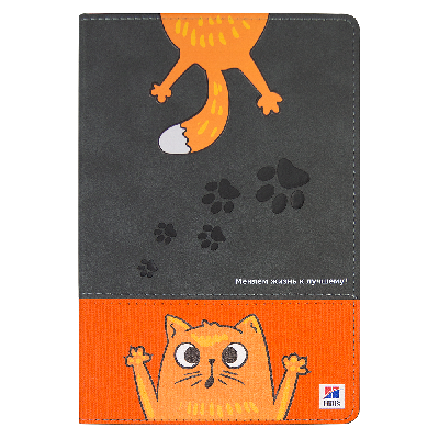 Ежедневник Flexy Treviso Nuba Sand Color Print Sample Hills А5, недатированный, в гибкой обложке