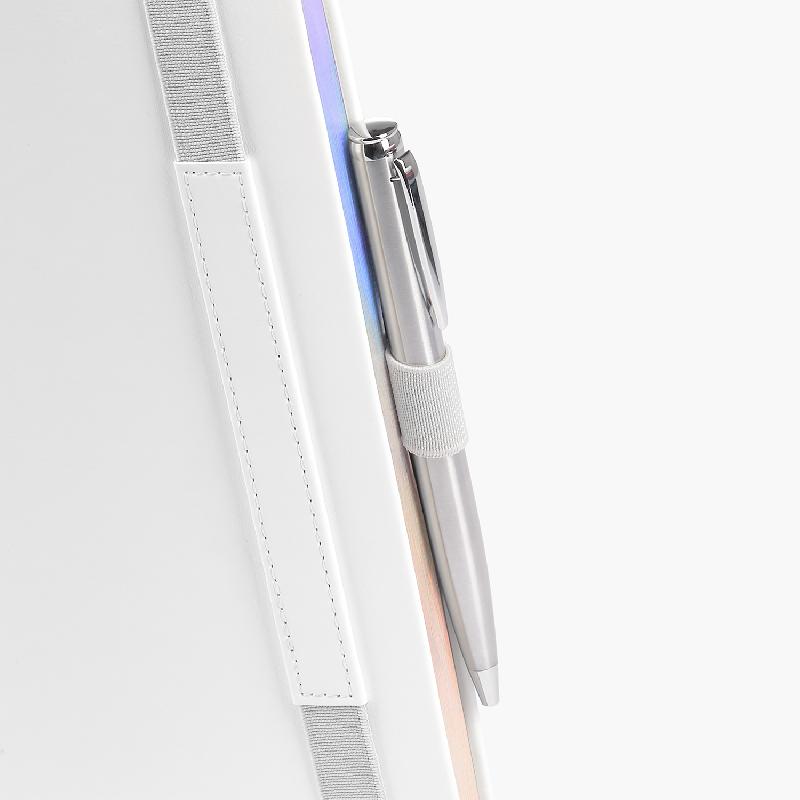 Ежедневник Galaxy недатированный, жесткая обложка, срез голограф. фольга