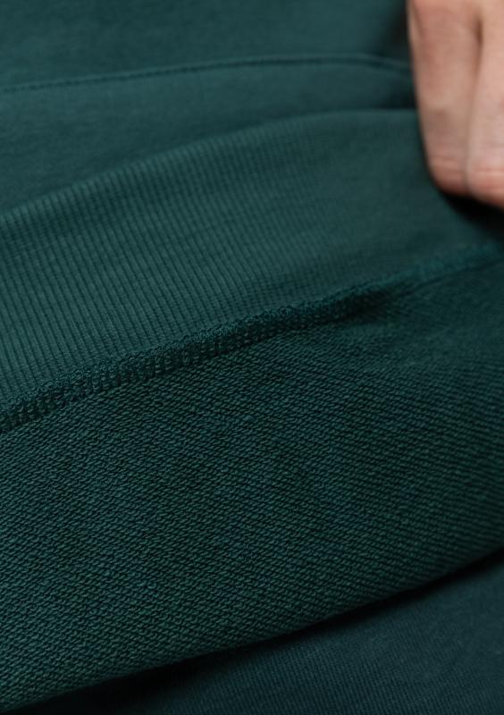 Худи унисекс STAN оверсайз футер без начёса 350, 66, Т-зелёный (130)