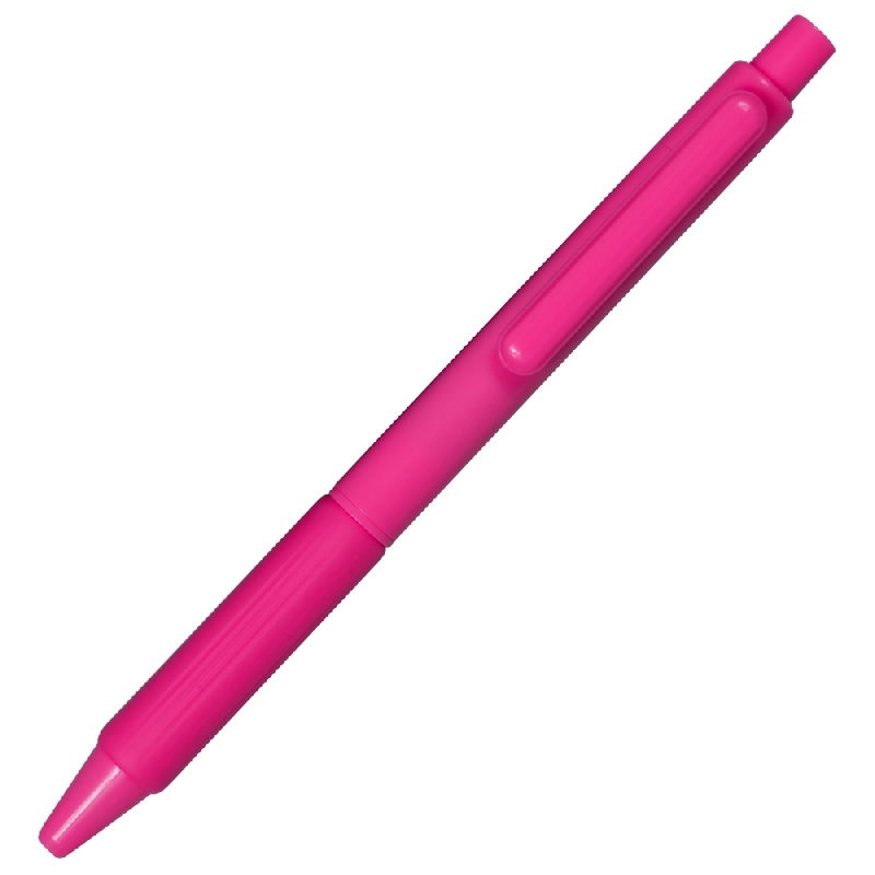 Ручка шариковая Flora Color с полугелиевым стержнем