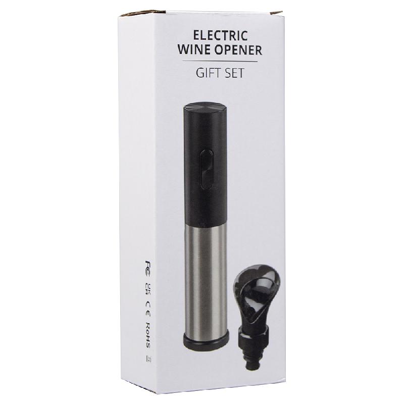 Штопор электрический Circle Joy с аксессуарами 3 в 1, пластикметалл