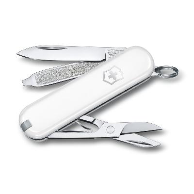 Ножбрелок VICTORINOX Classic SD Colors "Falling Snow", 58 мм, 7 функций