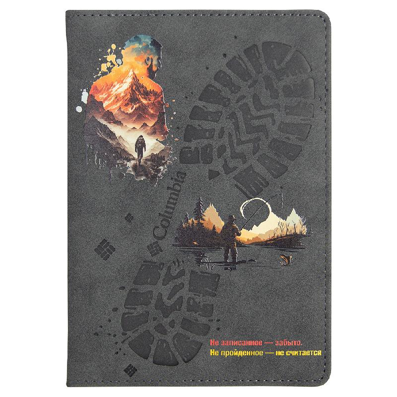 Ежедневник City Nuba Print Sample Columbia А5, недатированный, в твердой обложке с поролоном