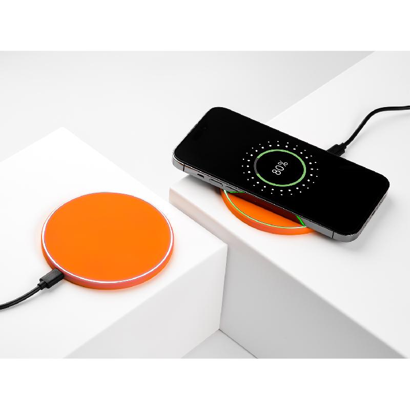 Беспроводное зарядное устройство с подсветкой 15W Auris