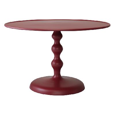 Столик кофейный fluid, D59 см, жженый