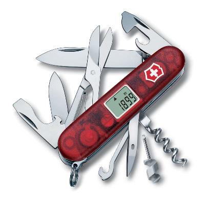 Нож перочинный VICTORINOX Traveller, 91 мм, 27 функций, полупрозрачный