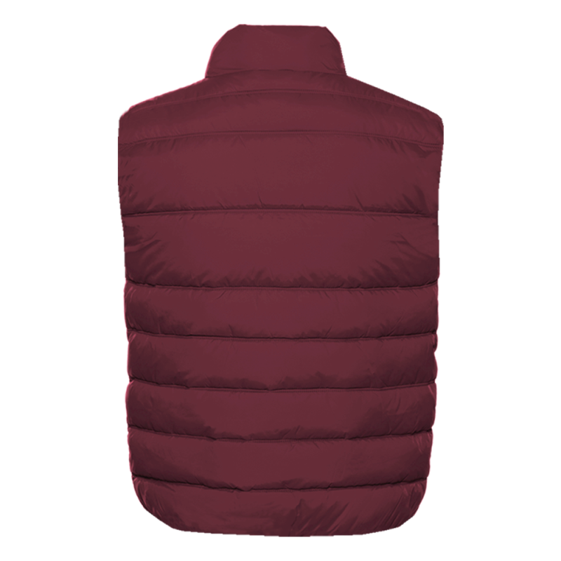 Жилет мужской STAN утепленный таффета 210T,65, 82, Бордовый(661)