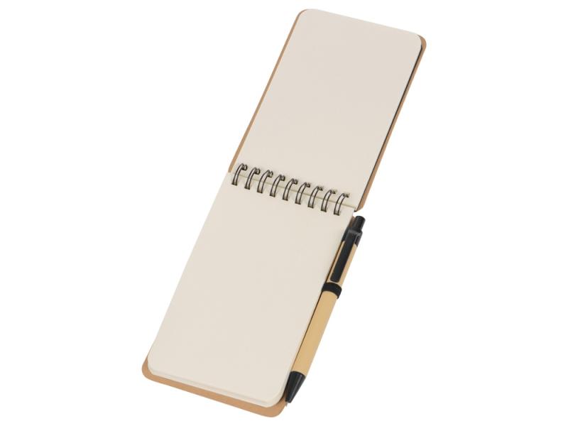 Блокнот Masai с шариковой ручкой