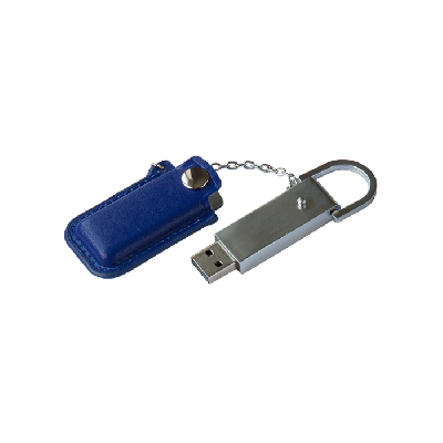 Кожа 05 Кармашек, синий