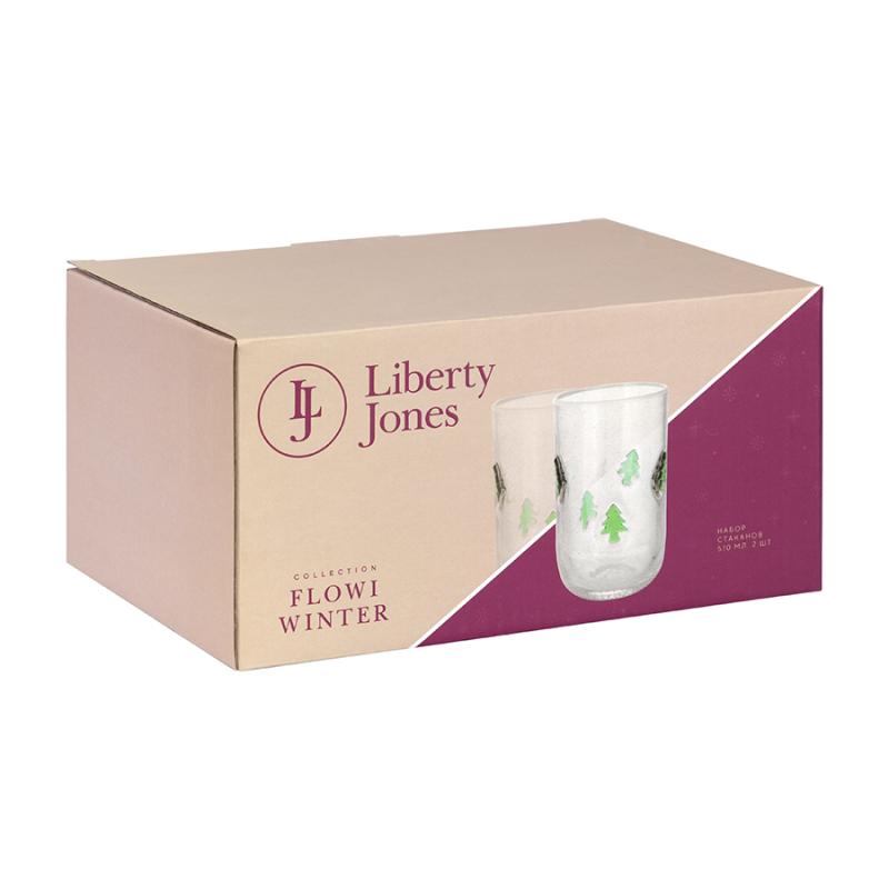 Набор стаканов i winter, 510 мл, 2 шт.