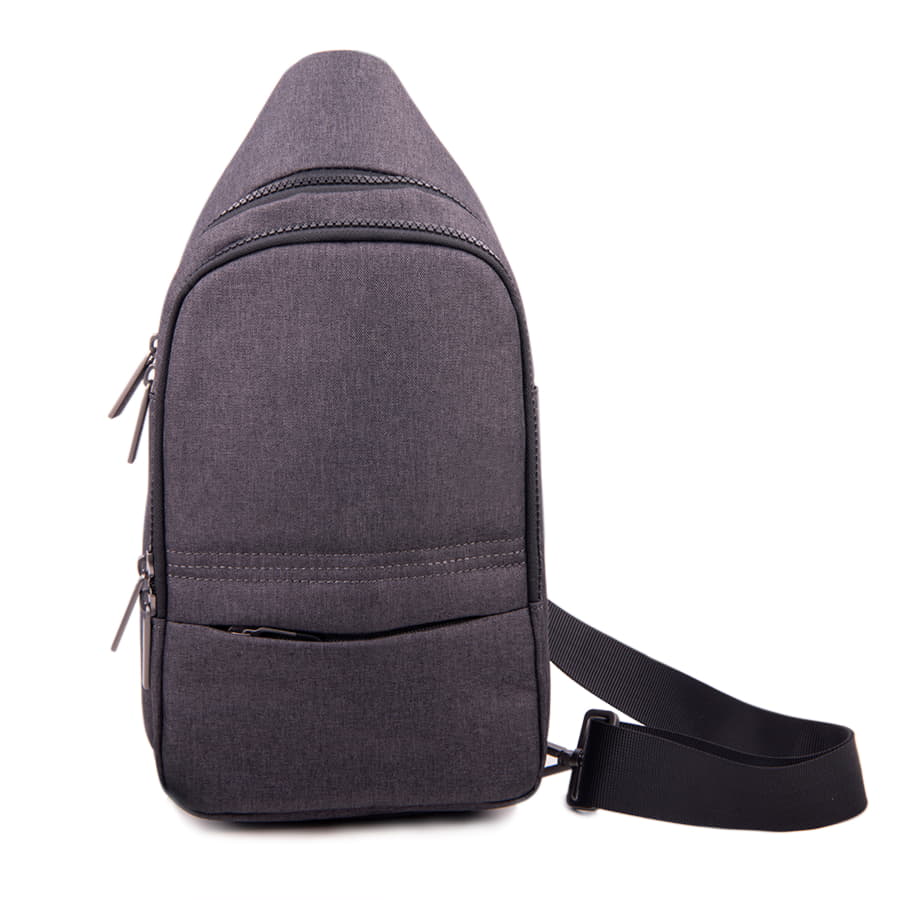 Сумка на плечо CORE, серый, 100% полиэстер