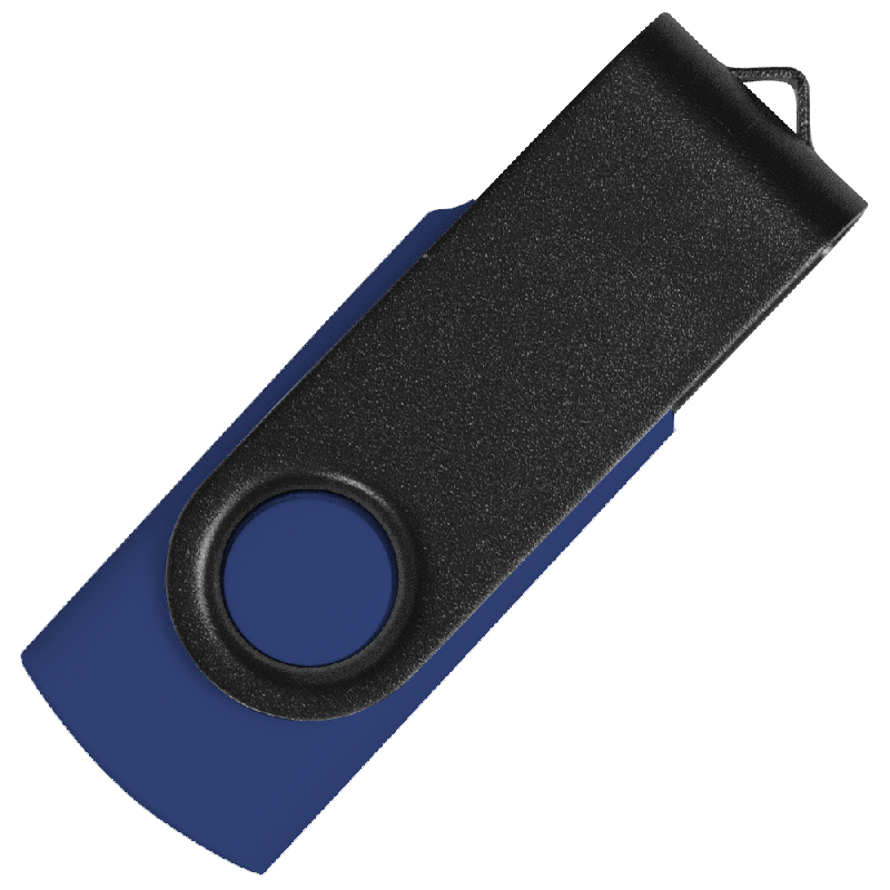 Флеш накопитель USB 2.0 Twister Сolor Mix 16GB, пластик Софт Тачметалл