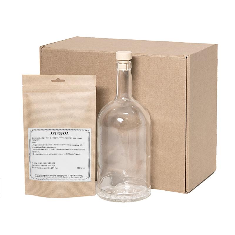 Набор с горькой настойкой Зубровка