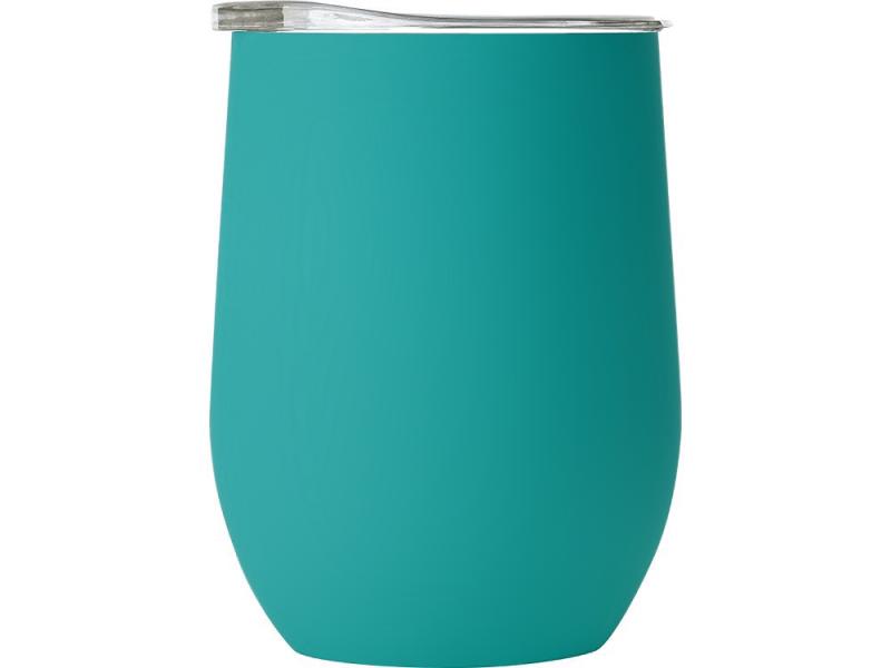 Вакуумная термокружка Sense Gum, непротекаемая крышка, soft-touch