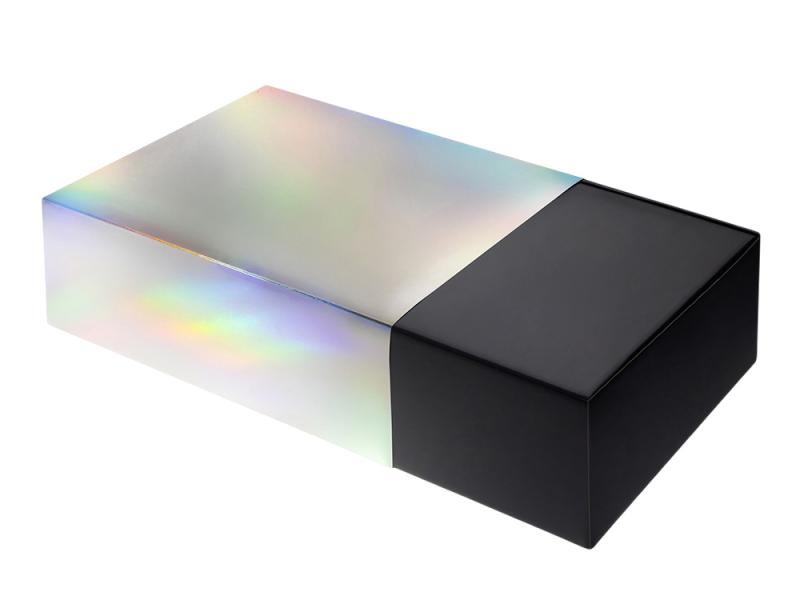 Подарочная коробка с голографическим шубером Aurora, XL