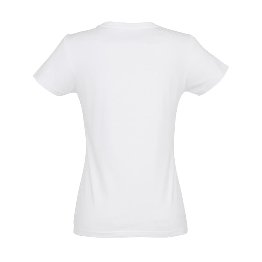 Футболка женская IMPERIAL WOMEN, белый_S, 100% х/б, 190 г/м2