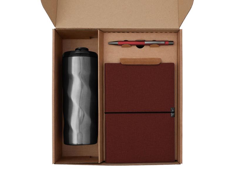 Набор Firm с блокнотом, ручкой и термокружкой