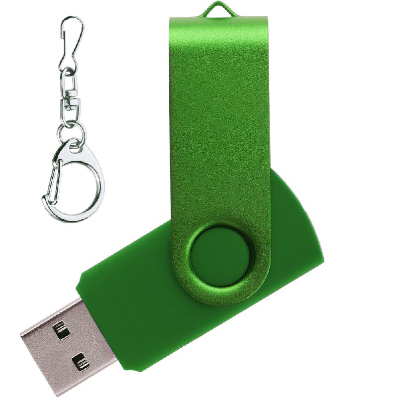 Флеш накопитель USB 2.0 Twister 64GB, пластик Софт Тачметалл