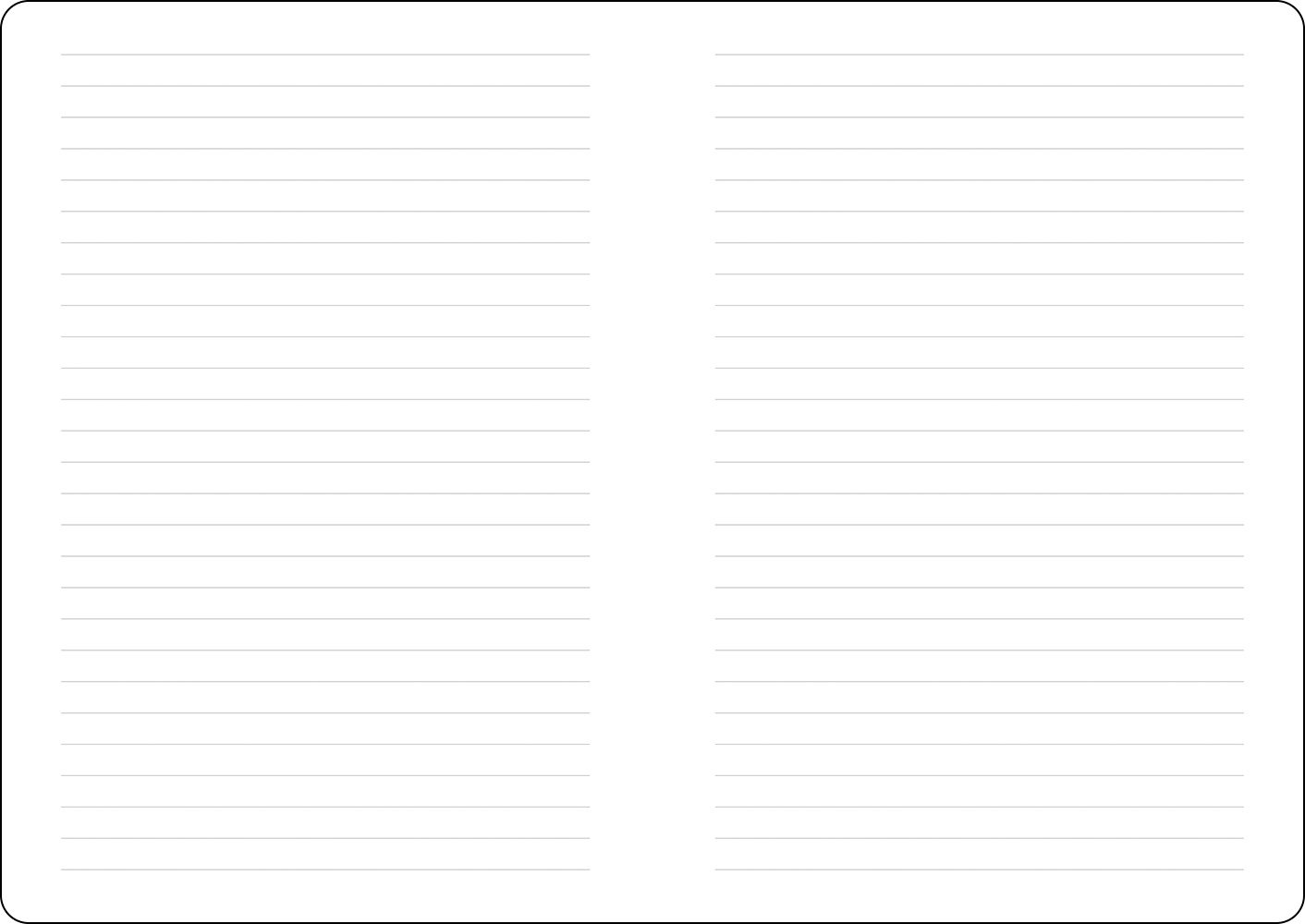 Блокнот линейка<br />15х21 см, 336 стр.