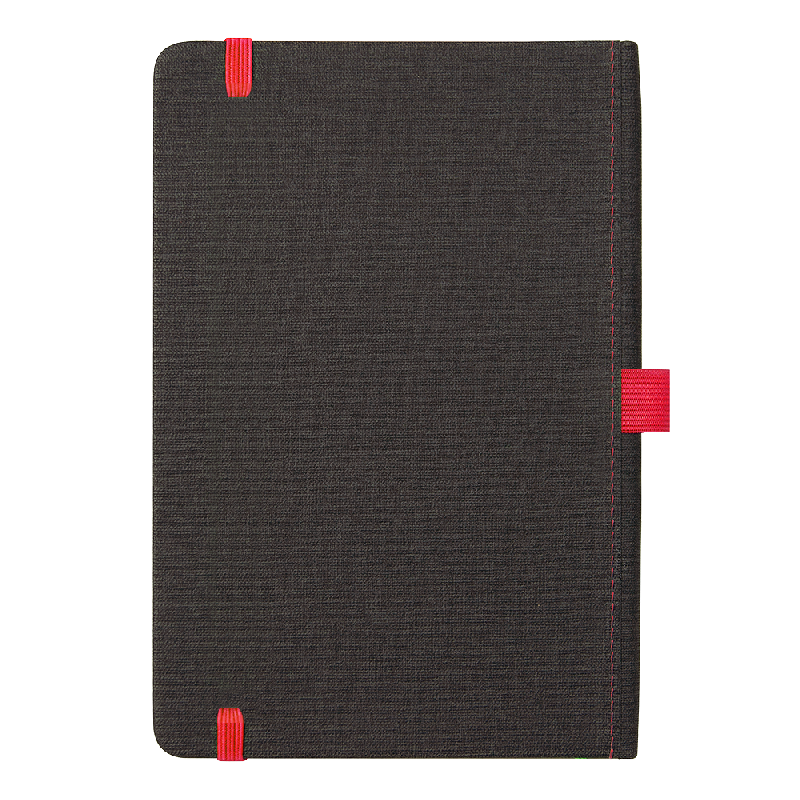 Блокнот Forest  Alfa Orion Rosewood А5, недатированный, в твердой обложке,  с красной резинкой и петлей для ручки