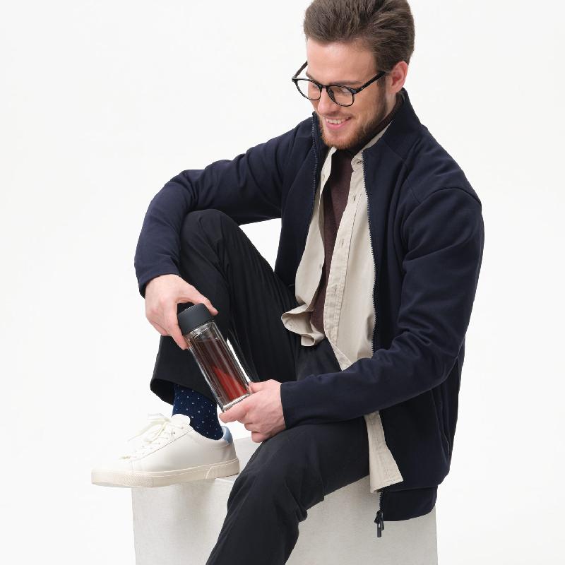 Бутылка стеклянная с двойными стенками Bianca