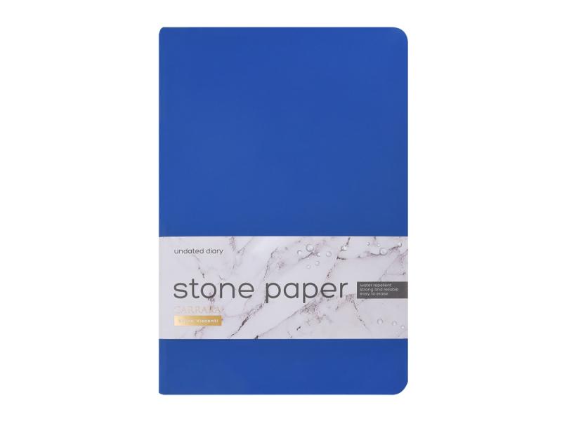 Ежедневник с каменной бумагой недатированный А5 Carrara