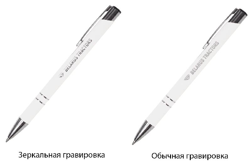 Ручка шариковая, Legend Soft Touch Mirror Silver Requis