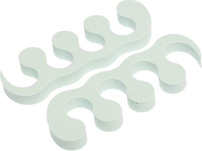 Разделители Dewal Beauty для пальцев , 10,3 x 3,5 x 0,8 см, 1 пара