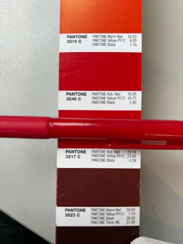 Ручка шариковая Flora Color с полугелиевым стержнем