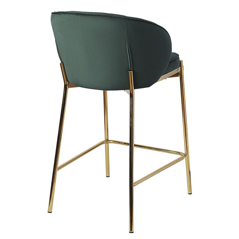 Стул полубарный coral, велюр