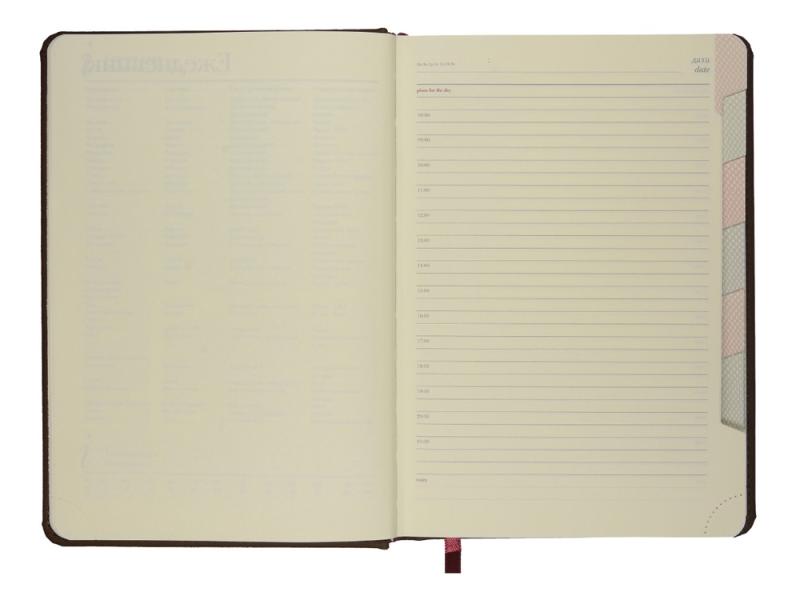 Ежедневник недатированный А5 Velvet Index с индексами